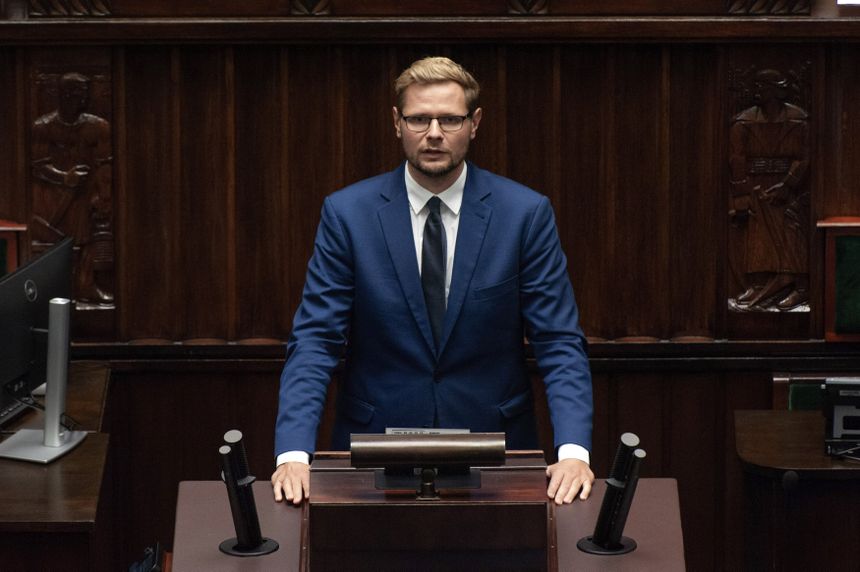 Poseł PiS Michał Woś
