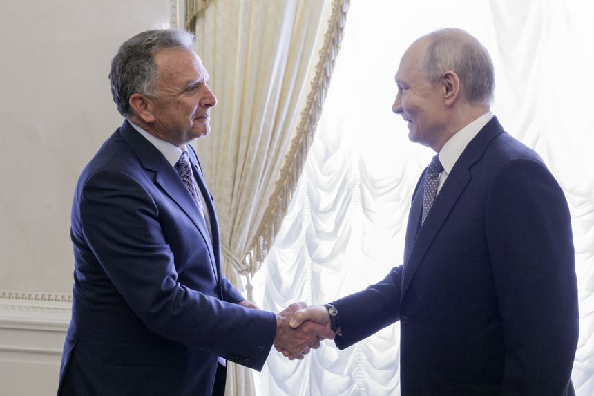 Steve Witkoff i Władimir Putin