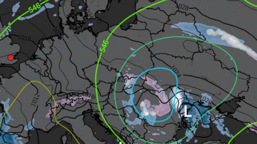 Prognozowana pokrywa śnieżna w Polsce