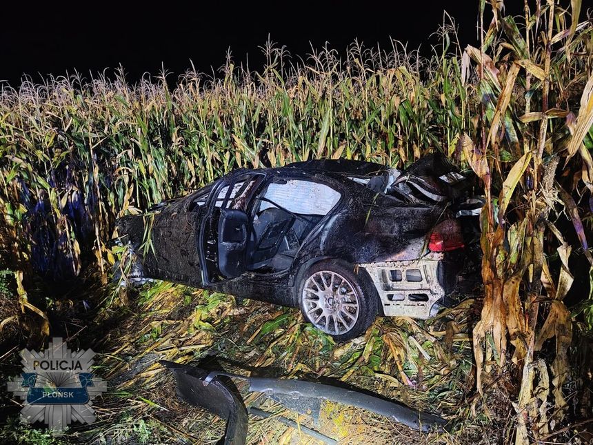 Samochód po wypadku