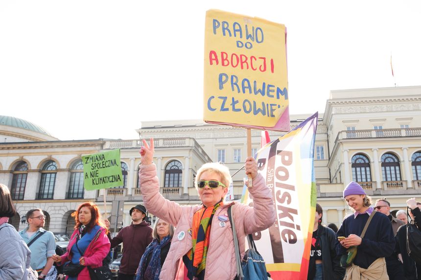Manifestacja ws. aborcji 