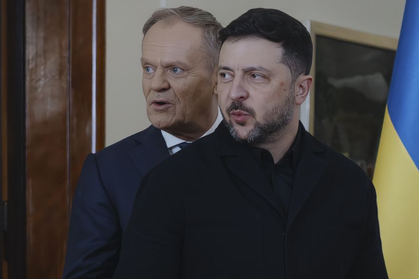 Tusk i Zełenski