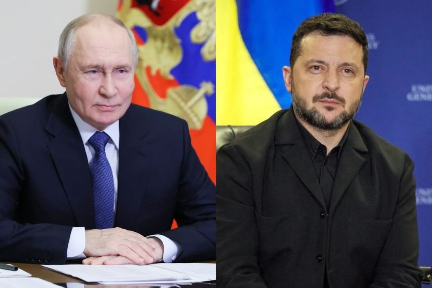 Zełenski i Putin