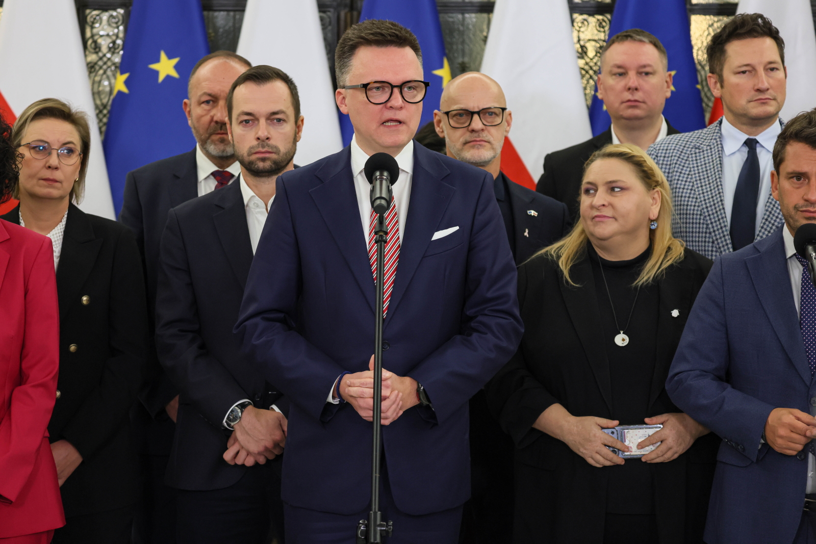 Hołownia reaguje na słowa Tuska. „Jeżeli ma nas w tym rządzie nie być"
