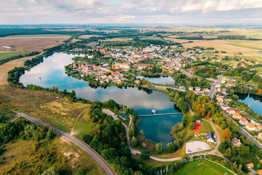 Panorama Pełczyc na Pomorzu Zachodnim