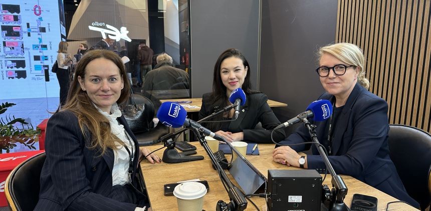 Maria Ejchart, Aleksandra Wiśniewska-Uznańska i Aleksandra Karasińska 