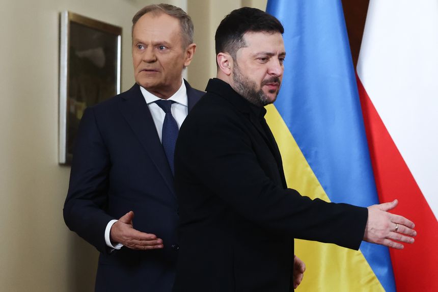 Spotkanie Donalda Tuska z Wołodymyrem Zełenskim, grudzień 2025