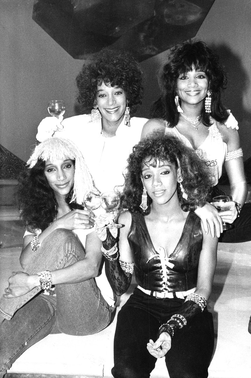 Zespół Sister Sledge na początku lat 80.