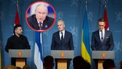 Przywódcy europejscy i Władimir Putin