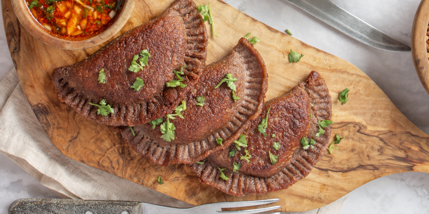 bezglutenowe pierogi z mąki gryczanej