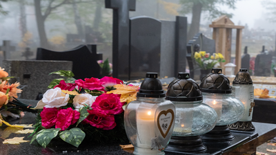 Dzień Wszystkich Świętych, cmentarz