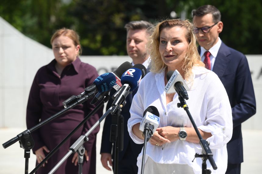 Pawłowska promowała projekt Bezpieczna Kobieta
