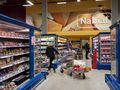 sklep Selgros, dział z nabiałem