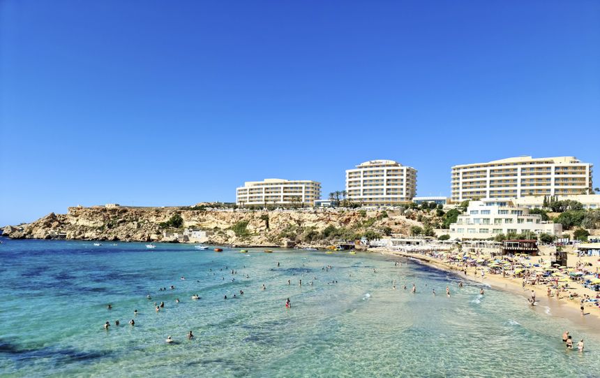 Malta plaża