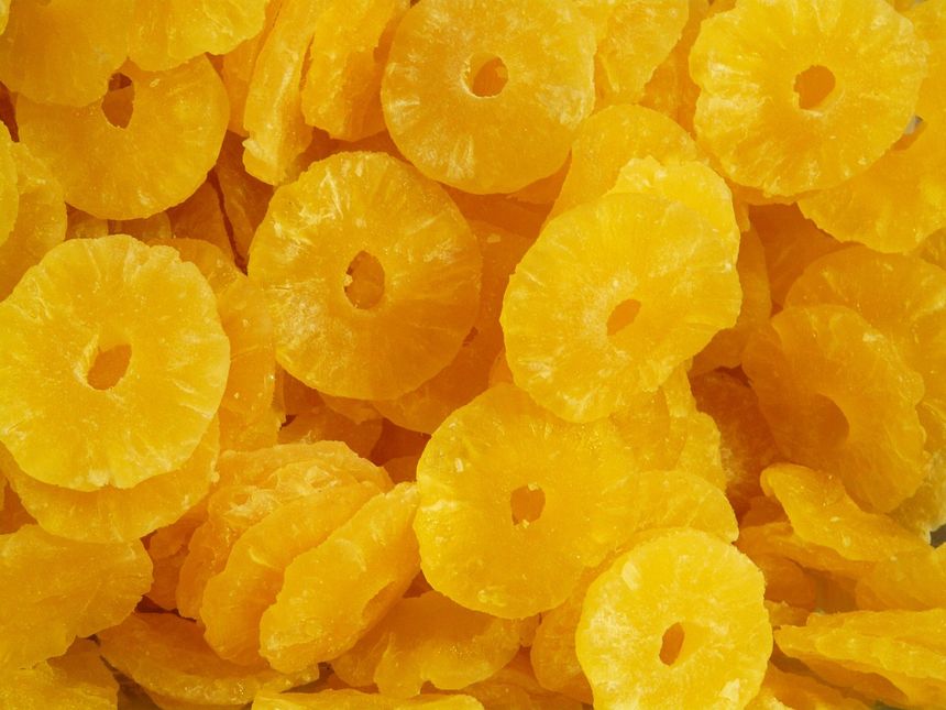 Suszony ananas