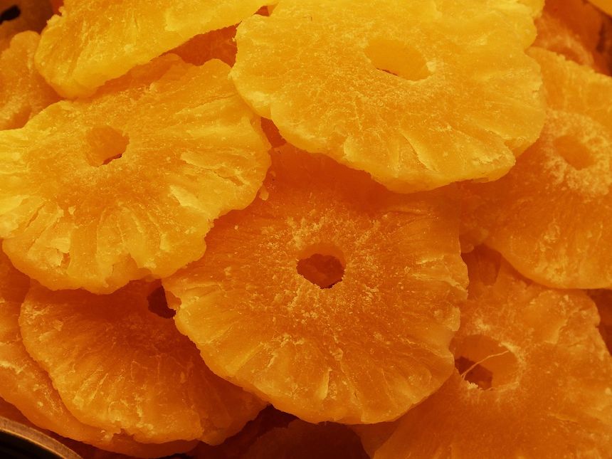 Suszony ananas