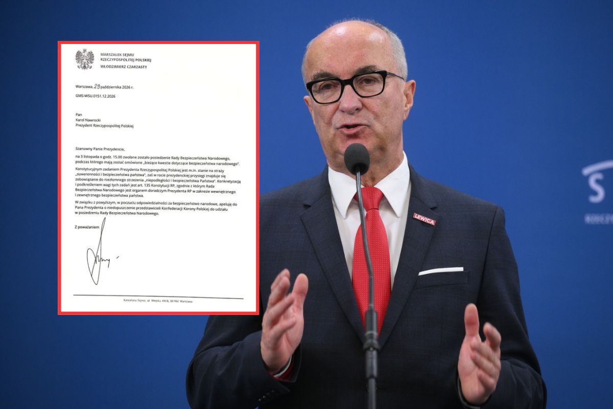 Czarzasty napisał do Nawrockiego w sprawie RBN. Chodzi o Brauna. „Nie zgadzamy się”
