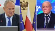 Tusk, Kaczyński, UE