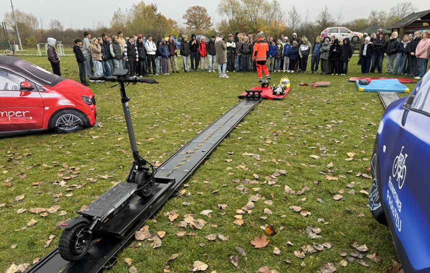 Piaseczno. Nauka bezpieczeństwa w ruchu drogowym