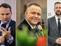 SIkorski, Nawrocki, Kosiniak-Kamysz