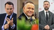 SIkorski, Nawrocki, Kosiniak-Kamysz