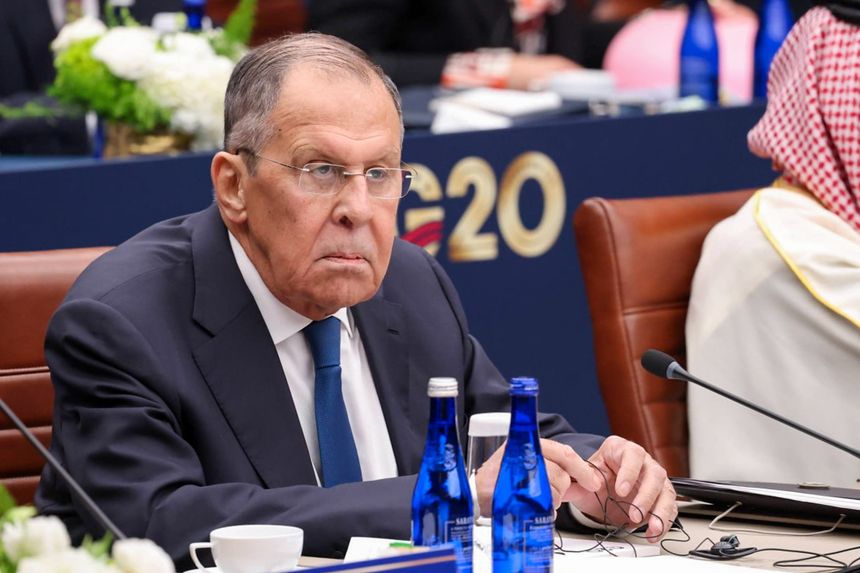 Sergei Ławrow G20