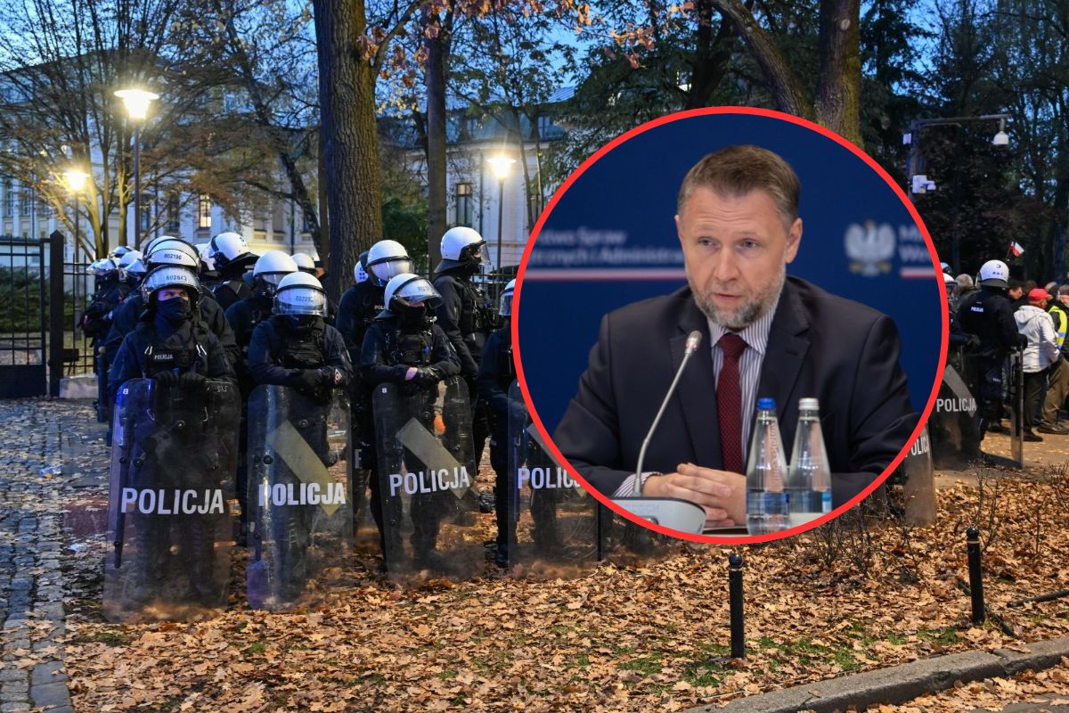 Kierwiński chwali pracę policji pod TK. „Profesjonalizm powinien być doceniony”